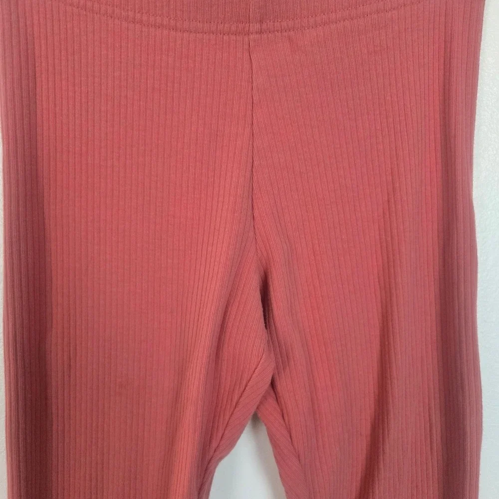 Old Navy Girls Ribbed Leggings Rose‎ pink Size L 10 12